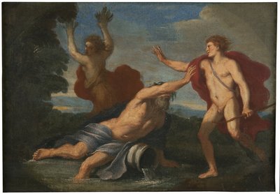 Apollo und Daphne, ca. 1740 von Placido Costanzi